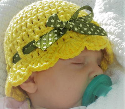 Baby Flapper-Girl Hat
