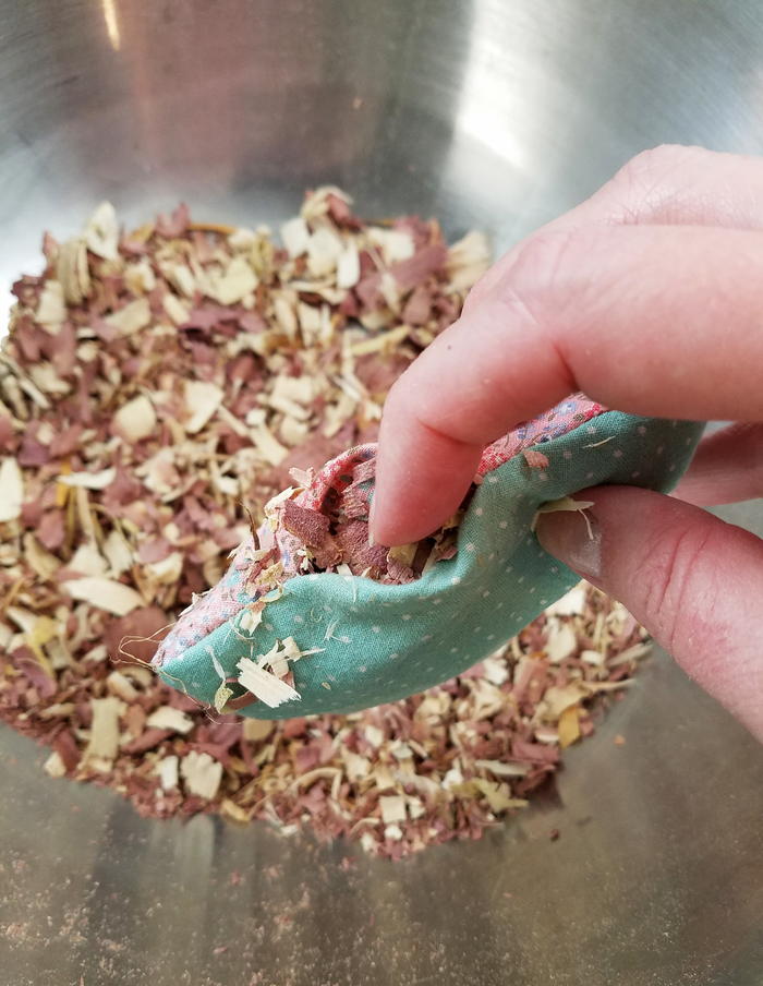 Upcycled Fabric Cedar Sachets