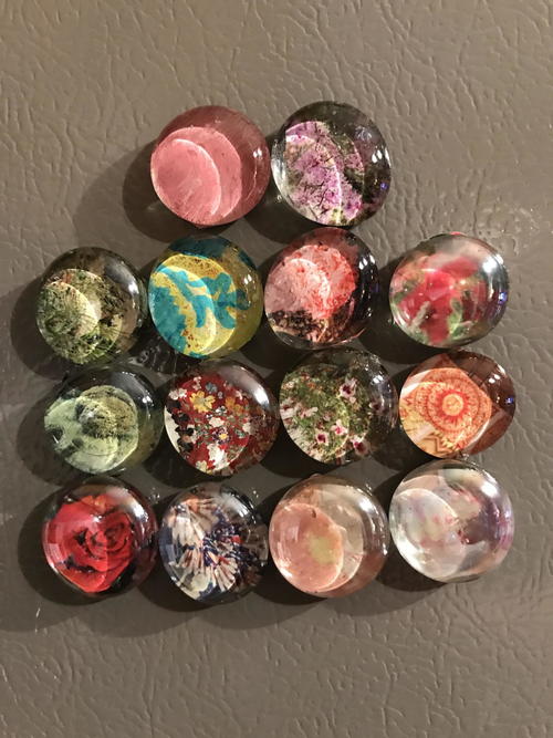 DIY Picture Magnets