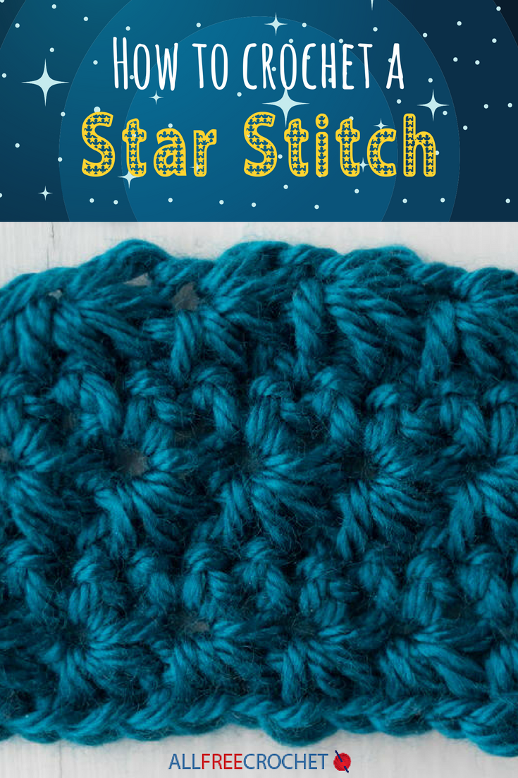 How to Crochet a Star Stitch (Video Tutorial)