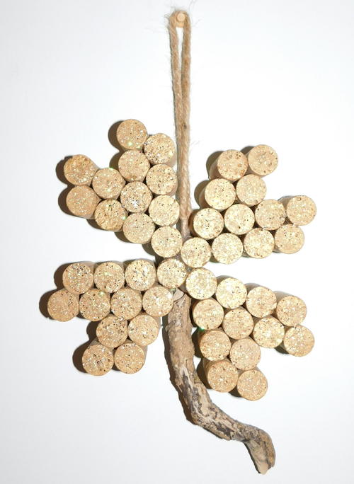 Wine Cork Clover 