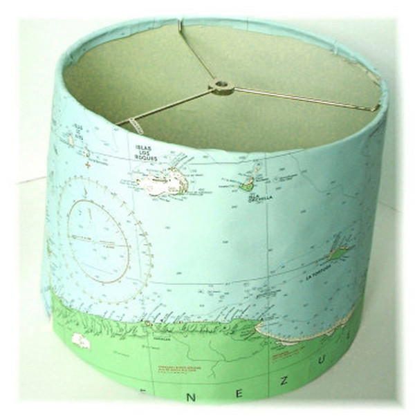 Beach Map Lamp Shade_1