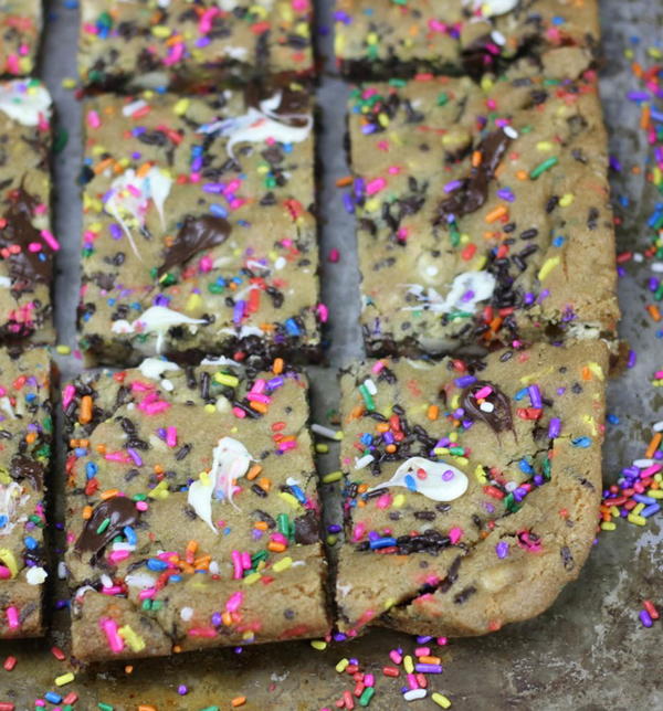 Funfetti Party Cookie Bars