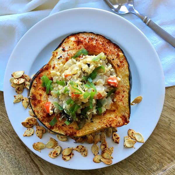 $2.50 and 60 Minute Acorn Squash Bowls