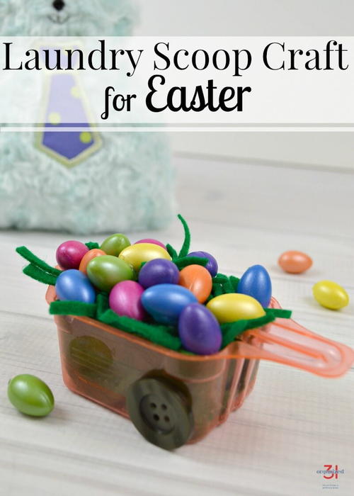 Laundry Scoop Craft for Easter