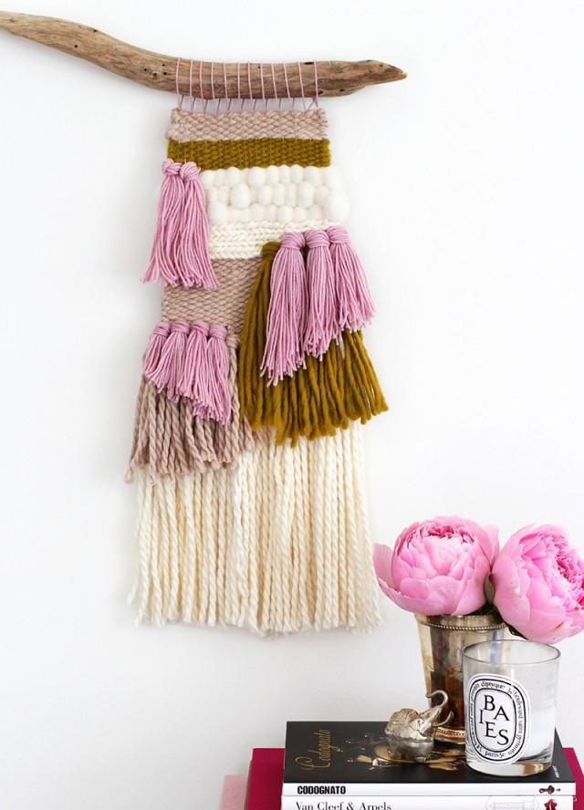 Chic Woven Wall Hanging | FaveCrafts.com