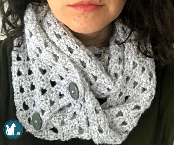 Triangles Crochet Scarf