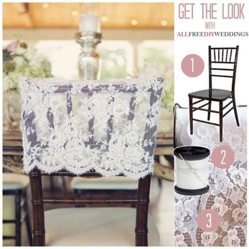 Lace Chair Back Cover