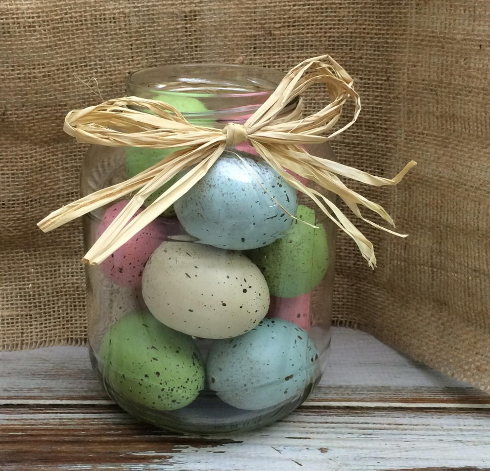 How to Make an Easter Egg Jar | FaveCrafts.com