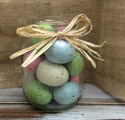 How to Make an Easter Egg Jar