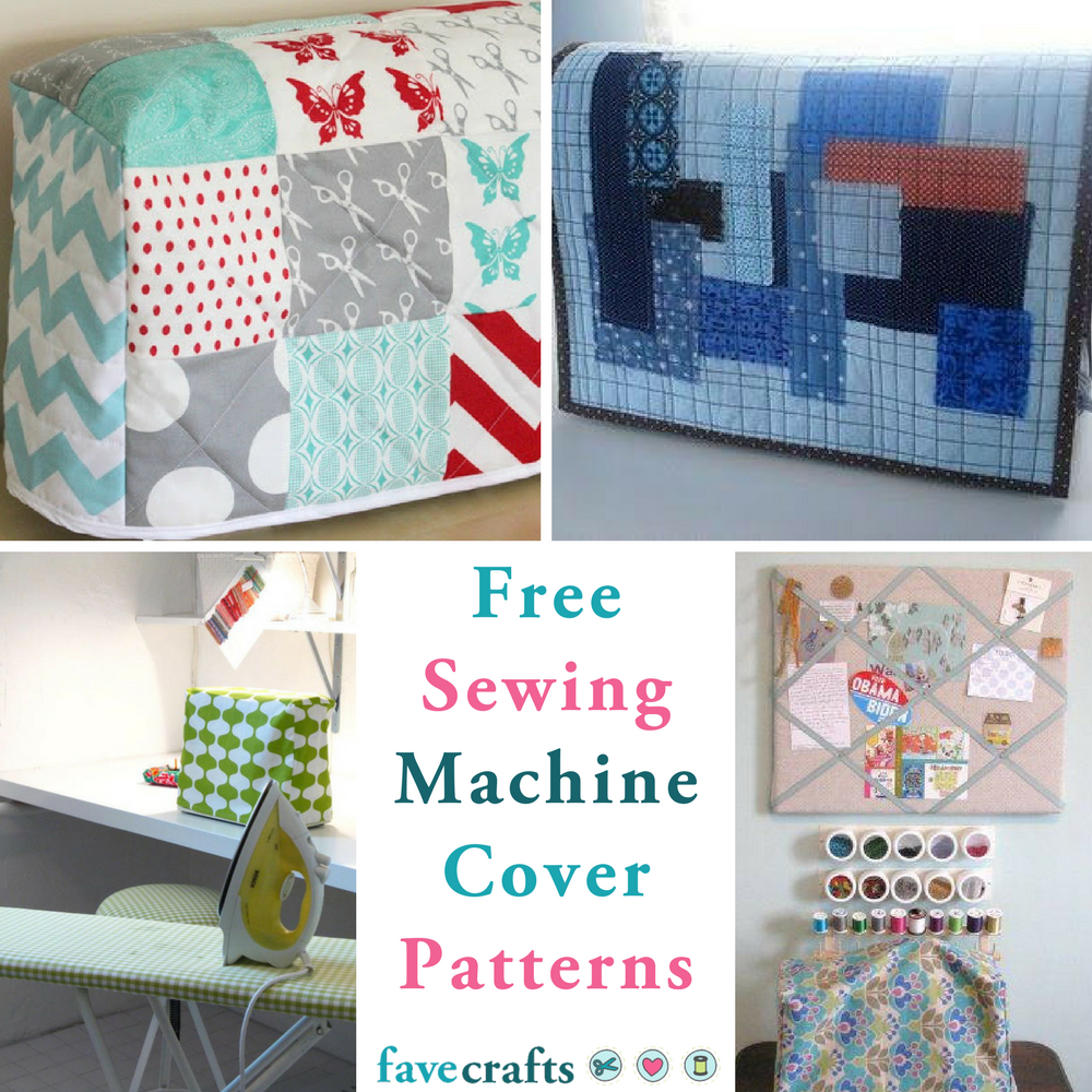 Download 15 Free Sewing Patterns for Machine Covers | FaveCrafts.com