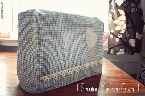 I Heart Sewing DIY Sewing Machine Cover