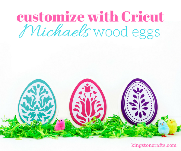 Customizing Wooden Easter Eggs