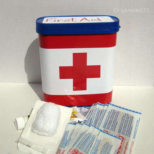 Quick and Thrifty First Aid Box