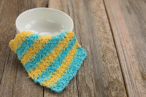 Scrubby Moss Stitch Dishcloth