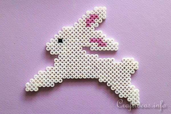 Adorable Melting Beads Easter Bunny