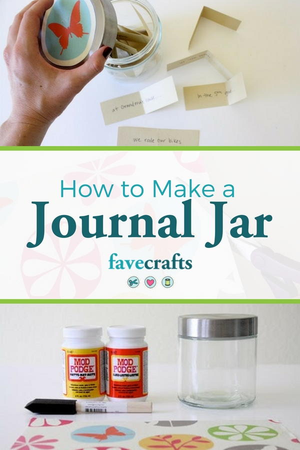 How to Make a Journal Jar