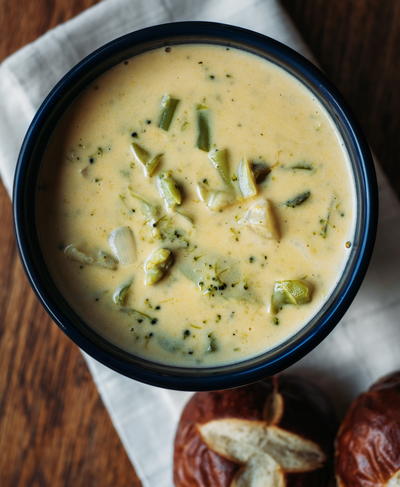 Cream of Broccoli Cheese Soup