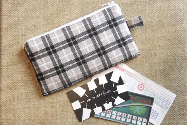 Coupon, Gift Card and Loyalty Card Pouch