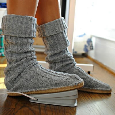 Upcycled DIY Sweater Boots