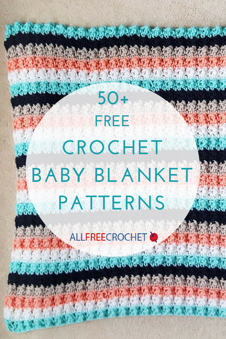 50+ Free Crochet Baby Blanket Patterns (Easy!) | AllFreeCrochet.com