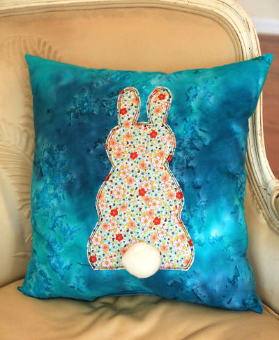 Easter Bunny Butt Pillow