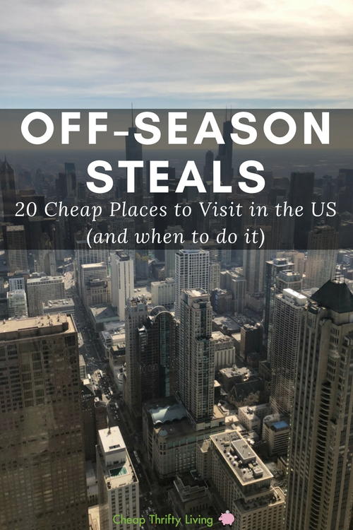 Cheap Places to Travel in the US