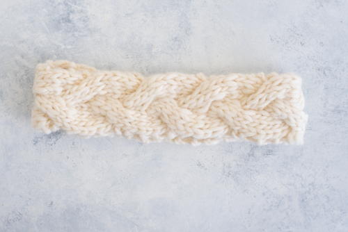 simple cable knit pattern
