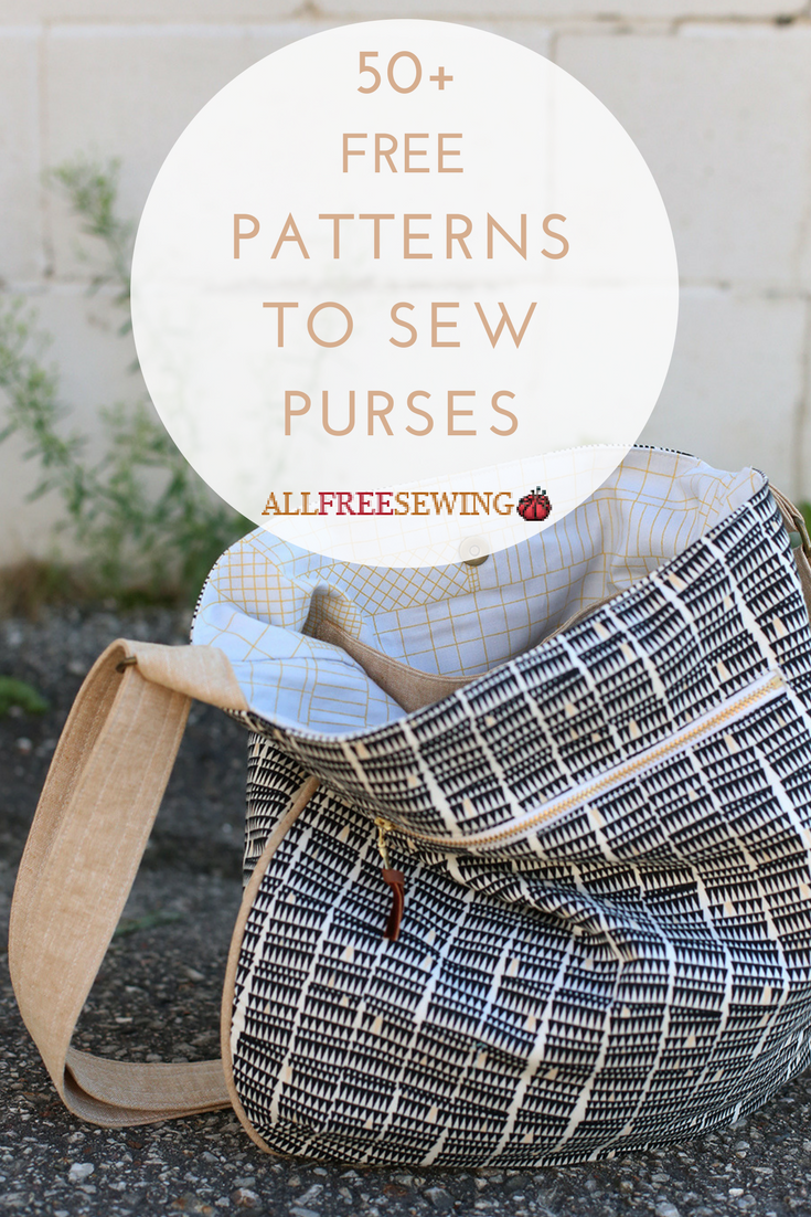 Patterns For Purses 50+ Purse Sewing Patterns | AllFreeSewing.com