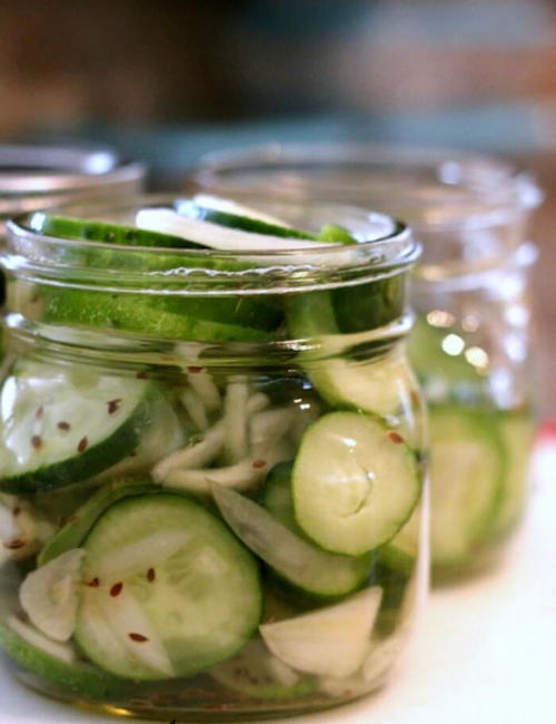 Refrigerator Pickles