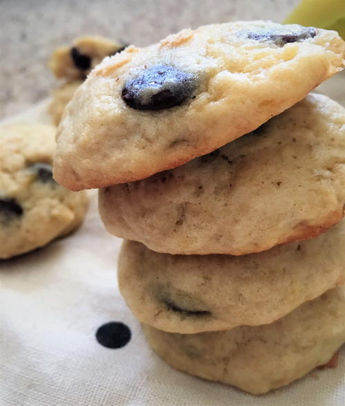 Chocolate Chip Banana Cookies