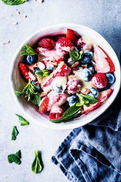 Berry Cheesecake Fruit Salad