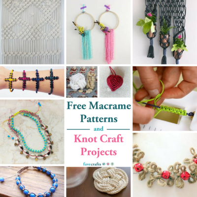 22 Free Macrame Patterns and Knot Craft Projects