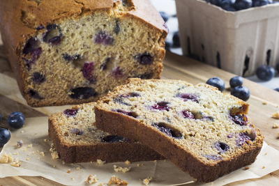 Blueberry Banana Bread