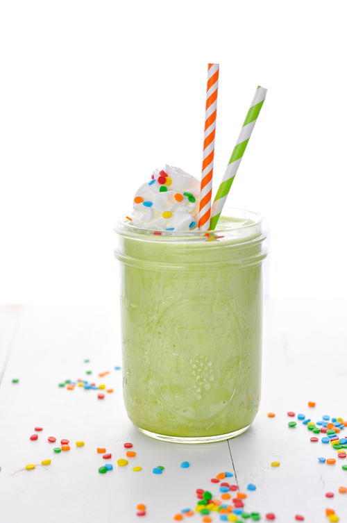Healthy Shamrock Shake