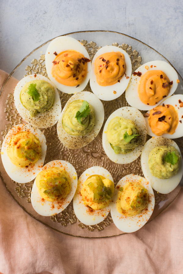 Guacamole Deviled Eggs