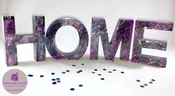 Glitter Paint Galaxy Home Decoration