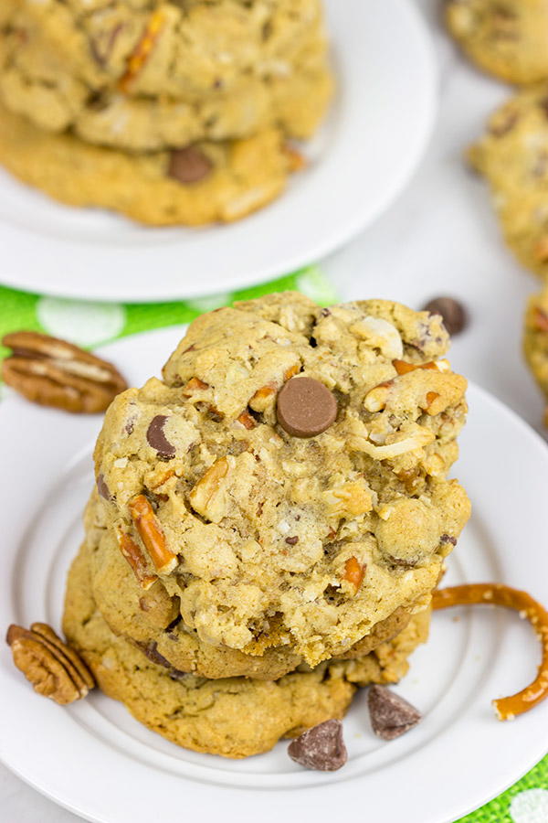 Kitchen Sink Chocolate Chip Cookies