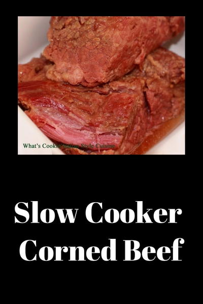Slow Cooker Guinness Corned Beef | FaveSouthernRecipes.com