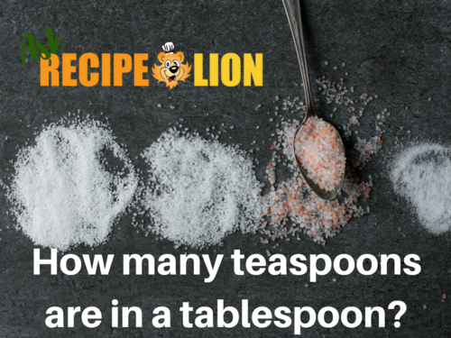 How Many Teaspoons are in a Tablespoon
