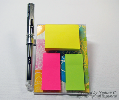 Easy DIY Sticky Notepad Holders