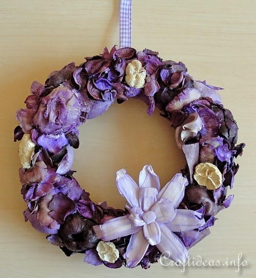 Summer Potpourri Wreath