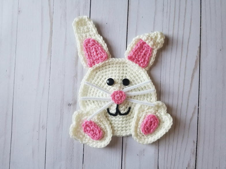Bunny Applique | AllFreeCrochet.com