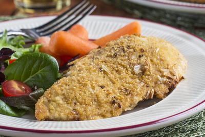 Crispy Onion Baked Chicken