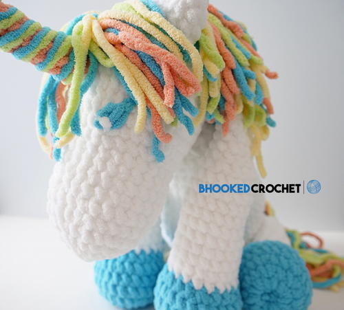 Cuddles the Crochet Unicorn