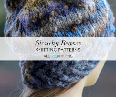 How to knit a slouchy beanie hat