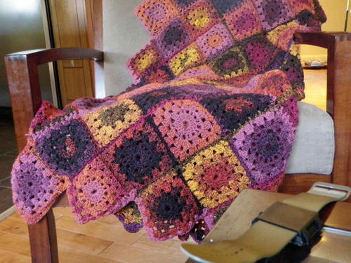 Bumble Berry Afghan