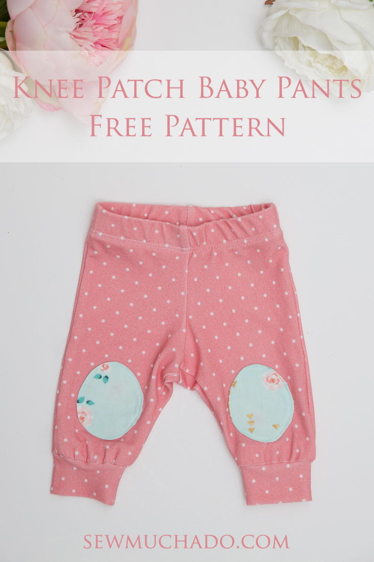 Knee Patch Baby Pants Free Pattern | AllFreeSewing.com