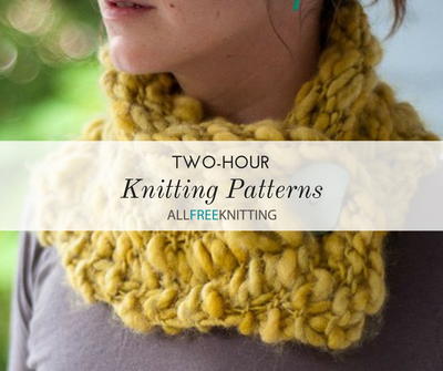 30 Two Hour Knitting Patterns Allfreeknitting Com