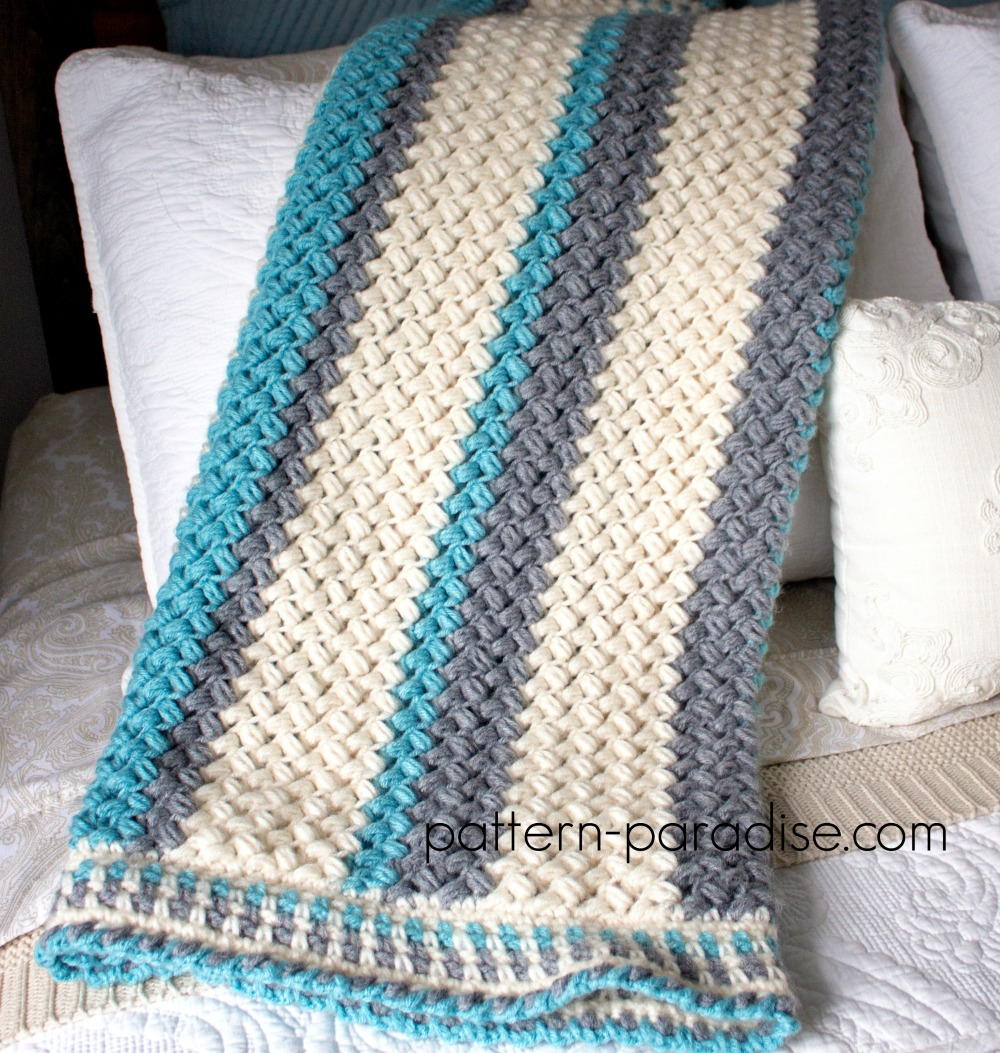 Pillow Soft Throw | AllFreeCrochetAfghanPatterns.com